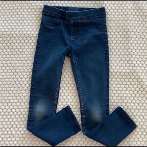 H&M Girls Dark Wash Denim Jeggings – Size 6–7Y